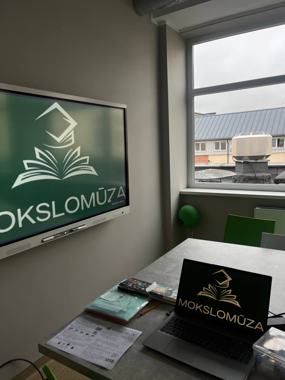 Užsiėmimai Mokslomūzoje